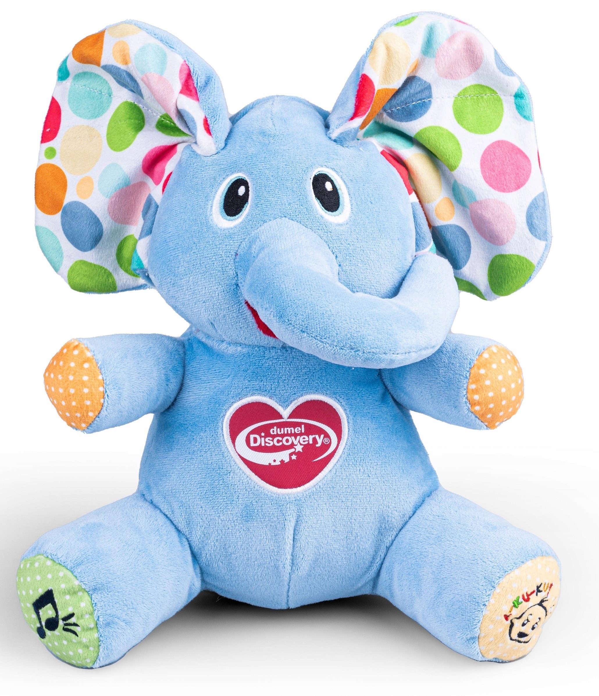 Interaktívna plyšová hračka Dumel Elephant Peek-a-boo